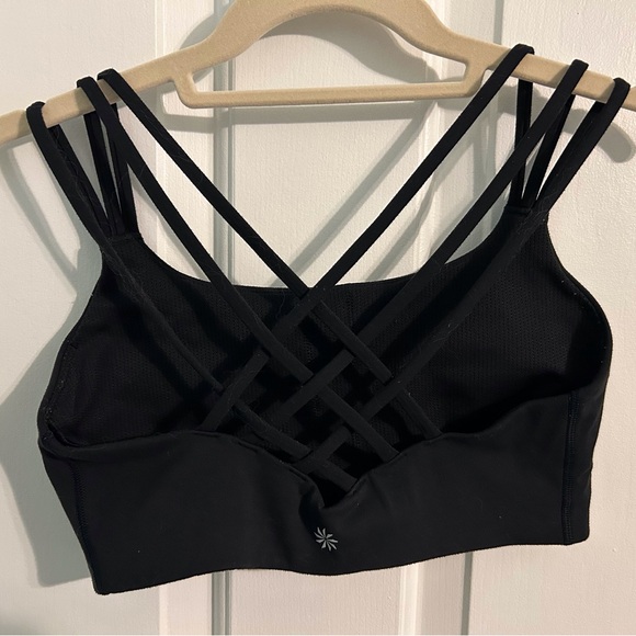 Athleta Black D-DD Hyper Focused Bra in Powervita (SMALL) - Picture 2 of 8